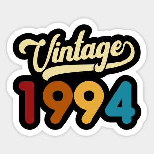 1994 Vintage Gift 26th Birthday Retro Style Sticker